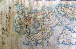 03-143 諸国大名様高付宿場絵図04 in 臥遊堂沽価書目「所好」三号